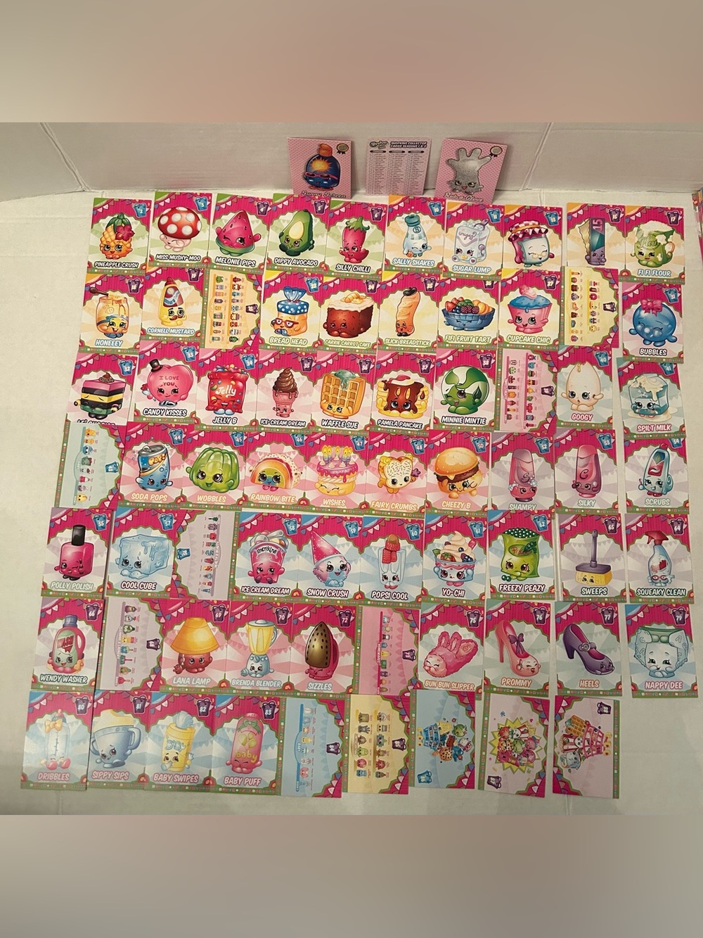 Shopkins Collectible Trading Cards - Assorted Characters